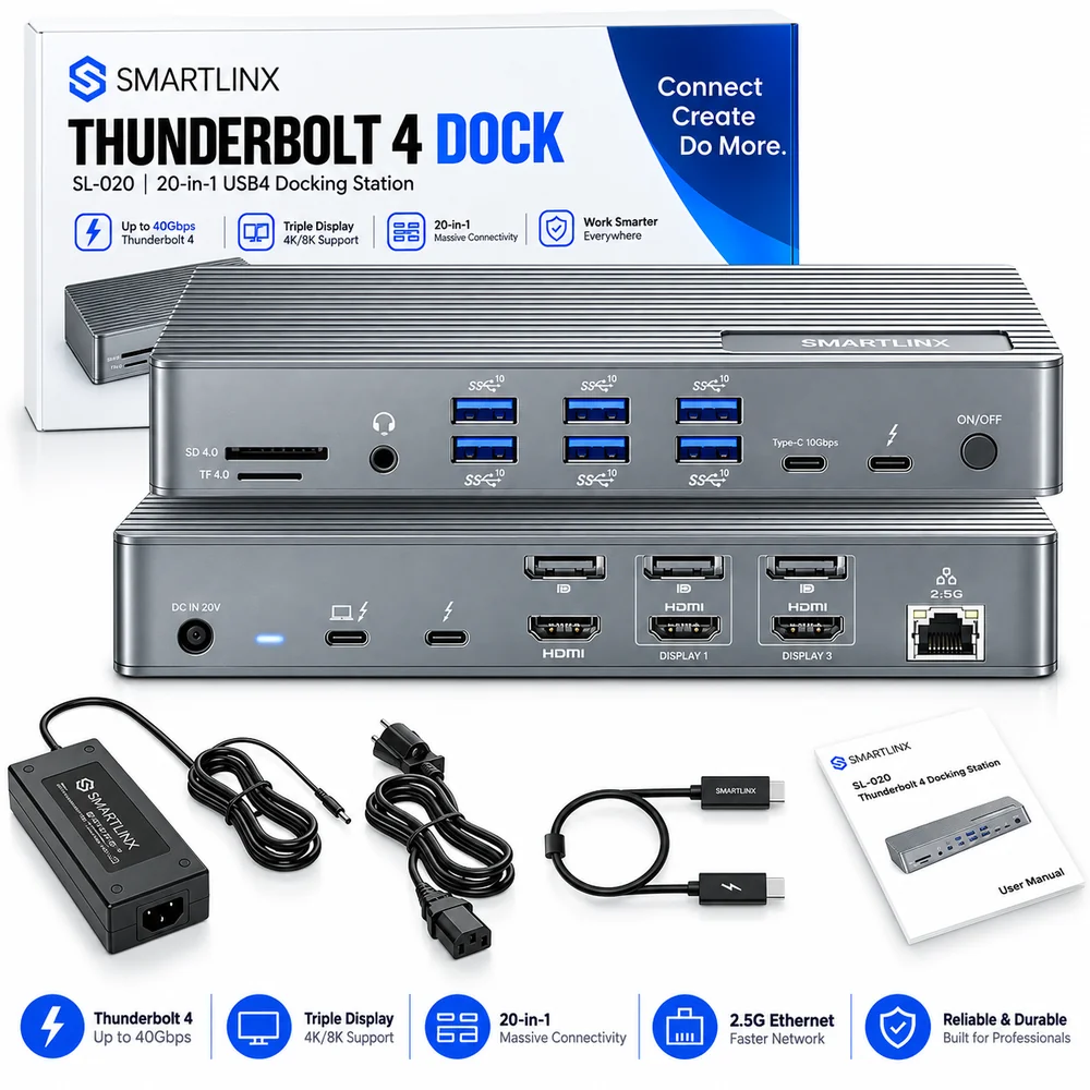 Smartlinx Thunderbolt 4 Docking Station